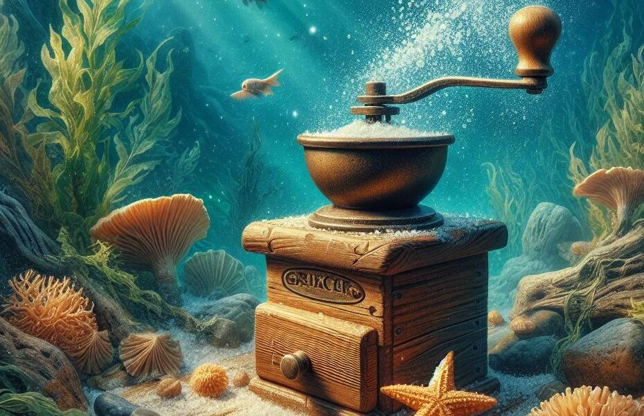 Magiczny młynek na dnie morza