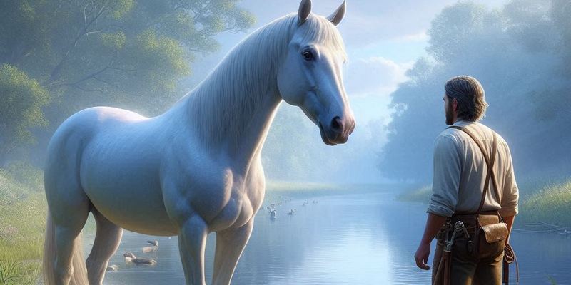 Kelpie wabiące do siebie człowieka