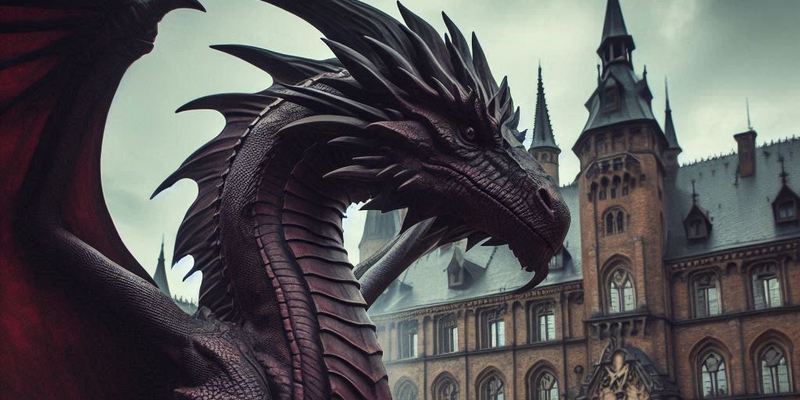 Jakie smoki są w Rodzie Smoka - czerwony smok