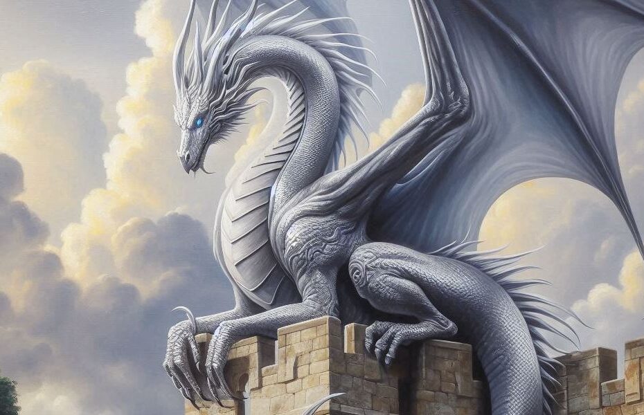 Srebrnoskrzydła na wieży zamkowej, AI/Bing