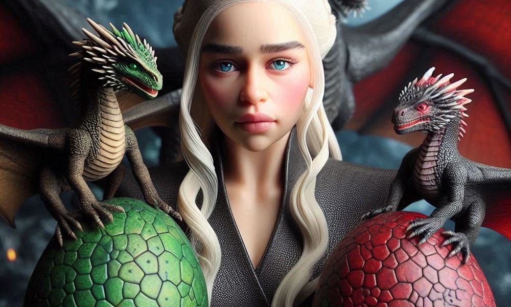 Tajemnice smoczych jaj - Daenerys Targaryen