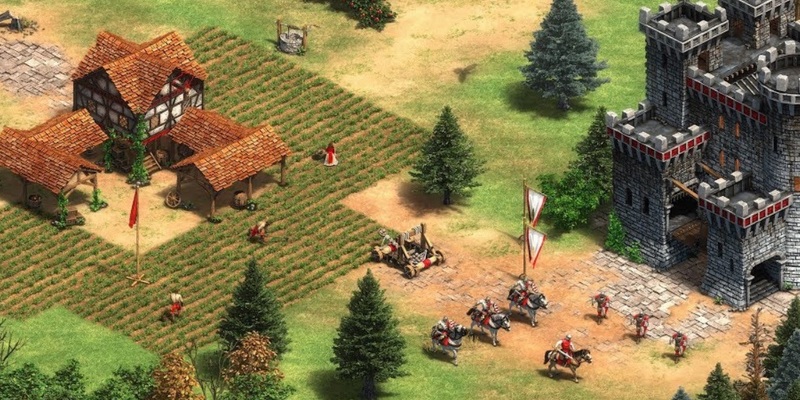 Stare gry - Age of Empires II, screen z gry
