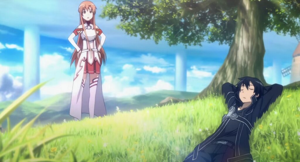 Anime Sword Art Online, screen z trailera