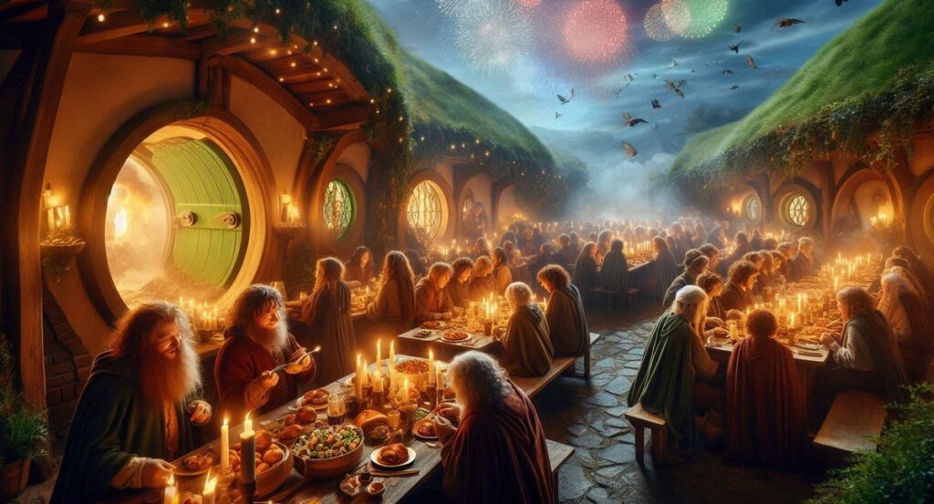 Dzień Hobbita 2024, uczta w Shire