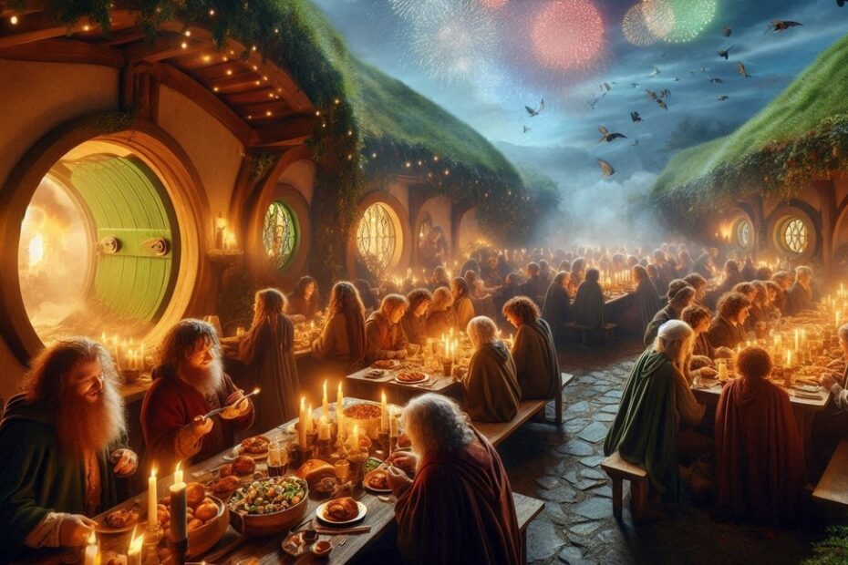 Dzień Hobbita 2024, uczta w Shire