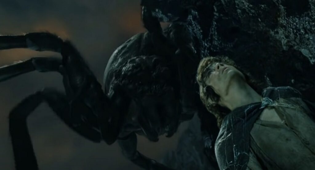 Szeloba we Władcy Pierścieni, screen z YT