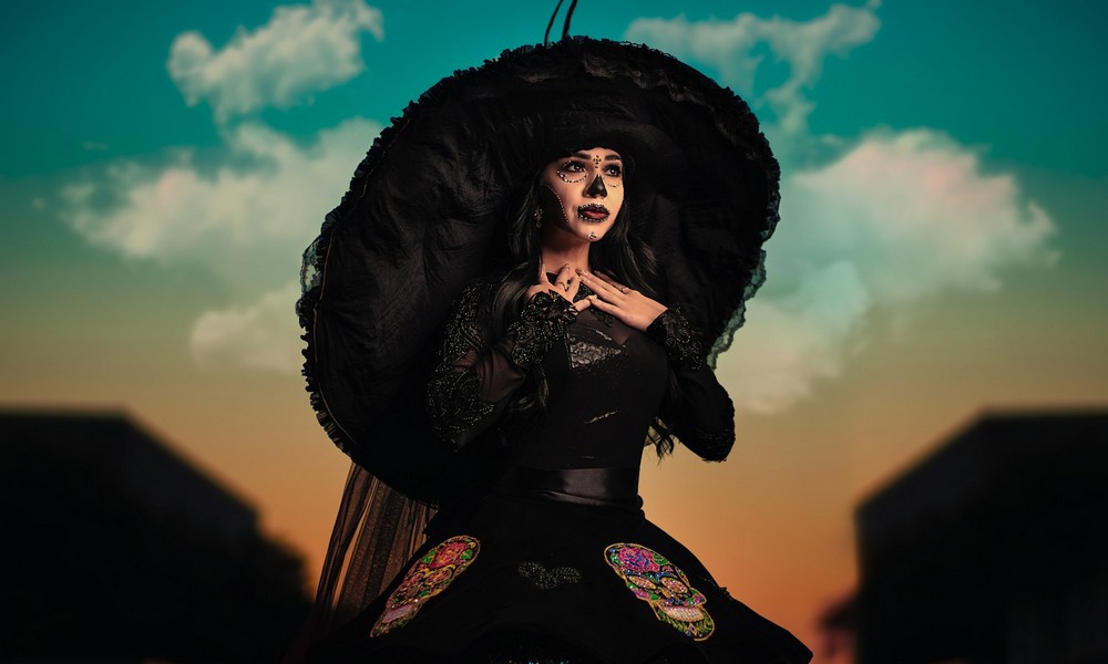 Czarownica, kostium na Halloween