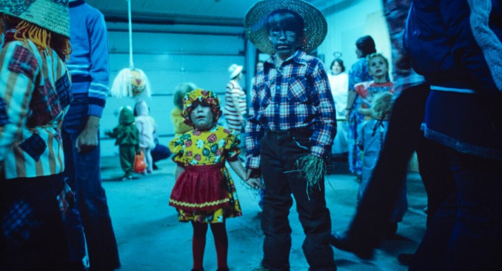 Dzieci przebrane na Halloween