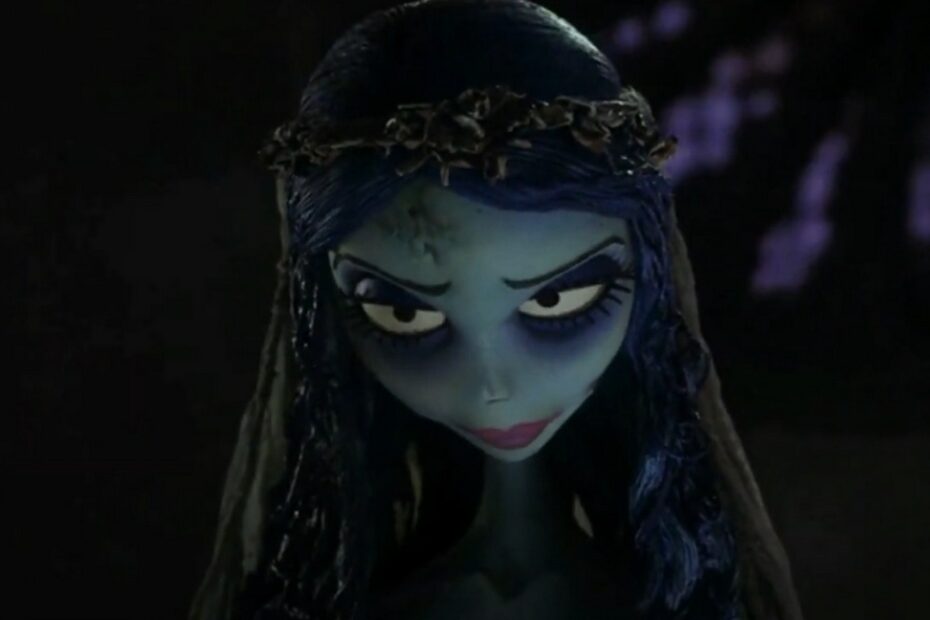 Gnijąca Panna Młoda, film animowany na Halloween