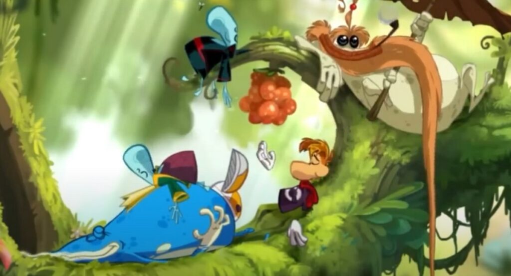 Rayman Origins, intro z gry