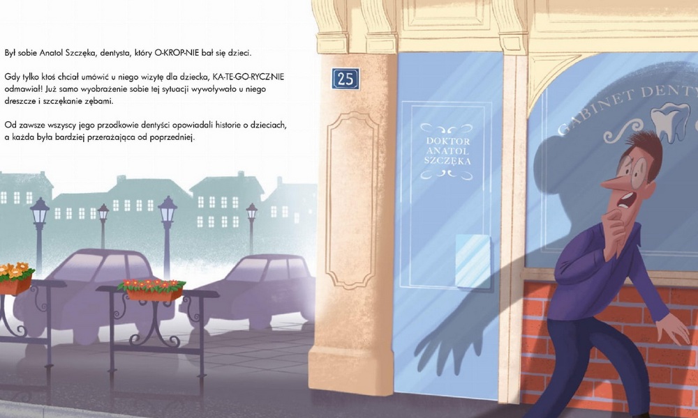 Najlepsze książki dla dzieci, bajka o dentyście