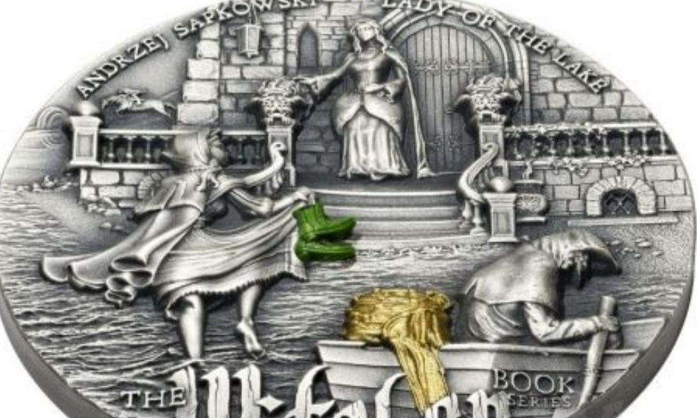 Pani Jeziora - Wiedźmin. moneta Mennicy Gdańskiej