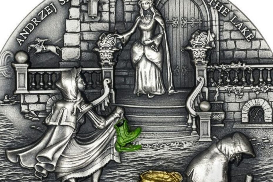 Pani Jeziora, moneta z serii "Wiedźmin"