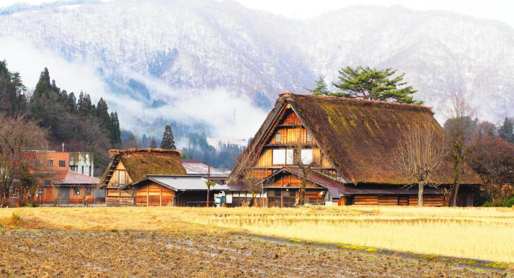 Shirakawa, wioska w Japonii