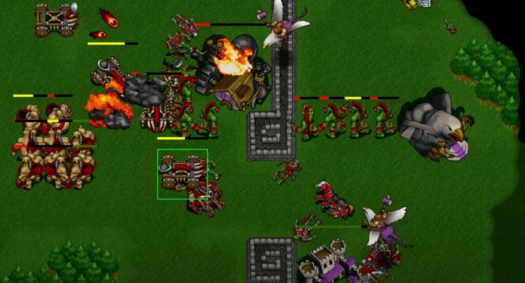 Screen z gry Warcraft II: Remastered