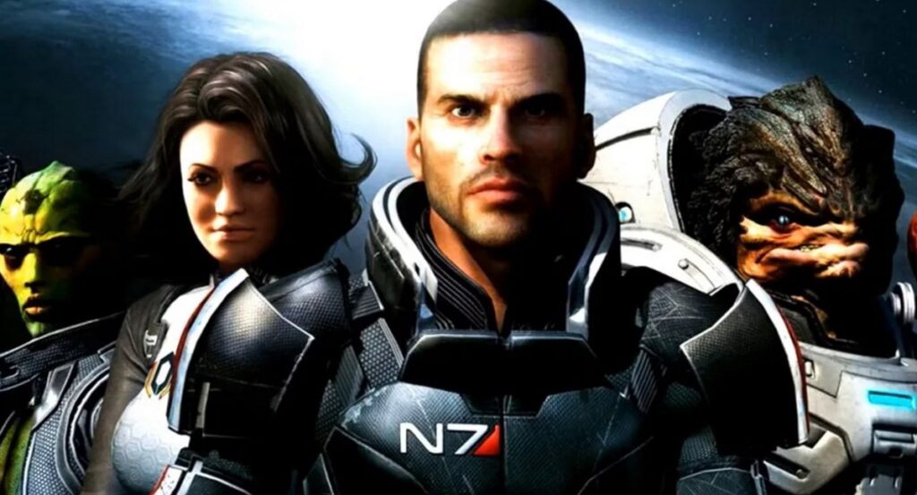 Mass Effect - plakat gry