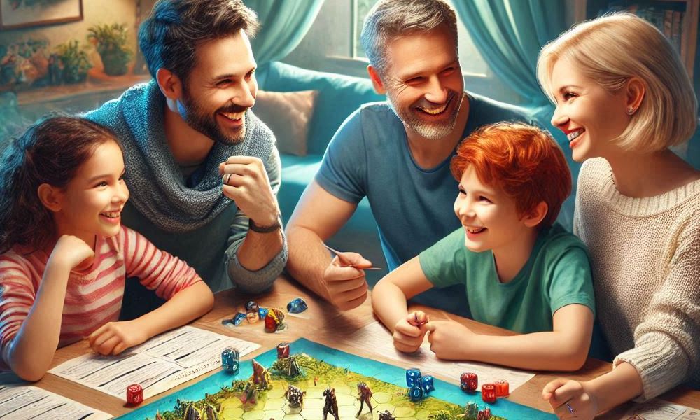 Gry fabularne dla dzieci - rodzinna sesja RPG