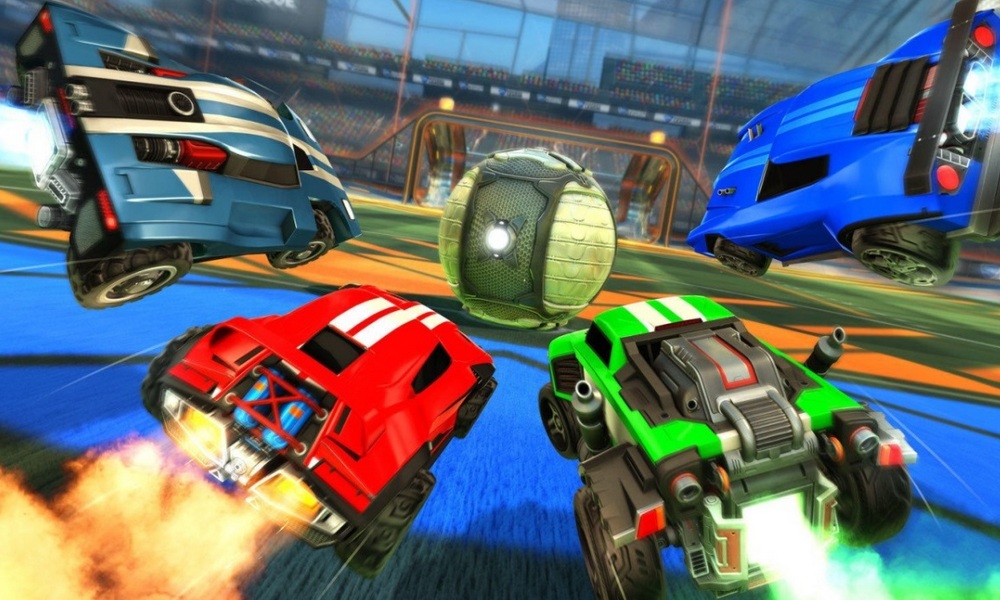 Gry z podzielonym ekranem - Rocket League