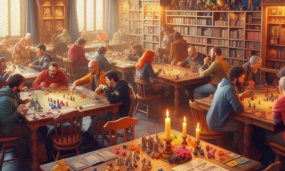 Konwenty fantastyki - gaming room