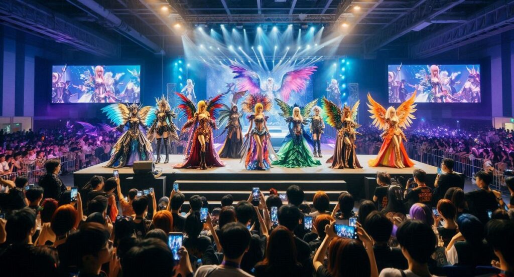 Konkurs cosplay na konwencie fantasy