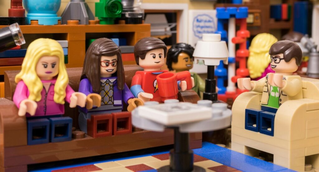 Teoria Wielkiego Podrywu - zestaw LEGO