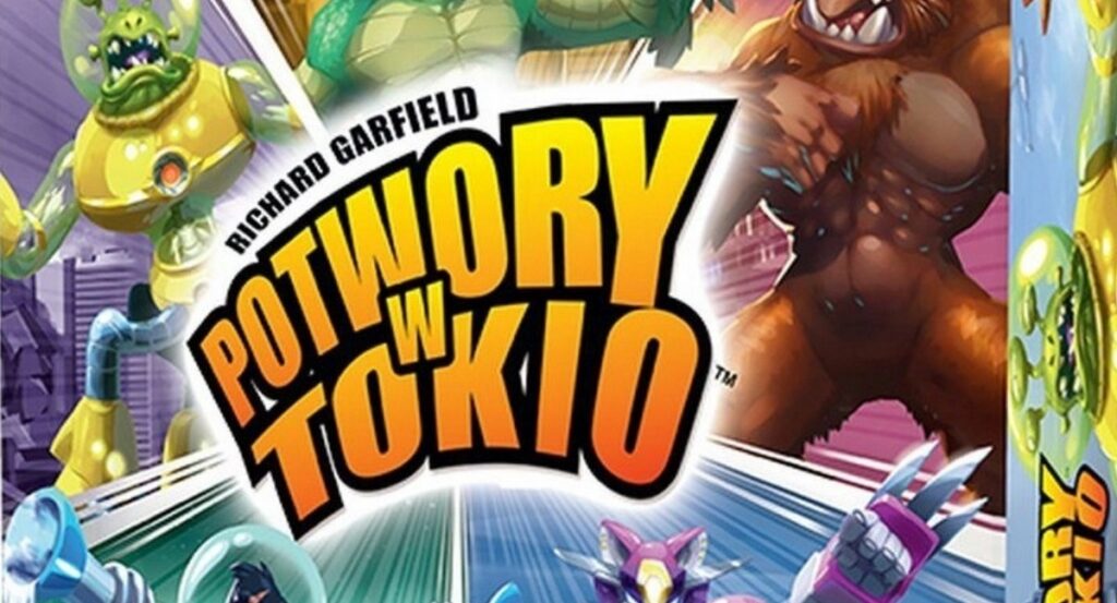Gry karciane dla dzieci - Potwory w Tokio