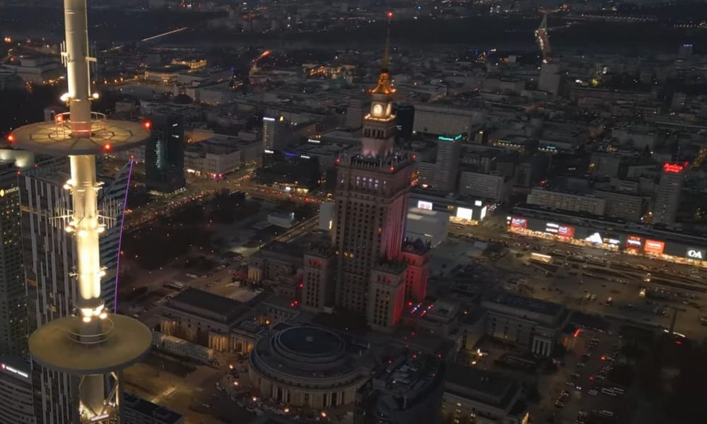 Highline Warsaw - widok na PKiN