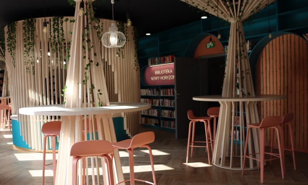 Najpiękniejsze biblioteki w Polsce - Nowy Horyzont w Kraśniku