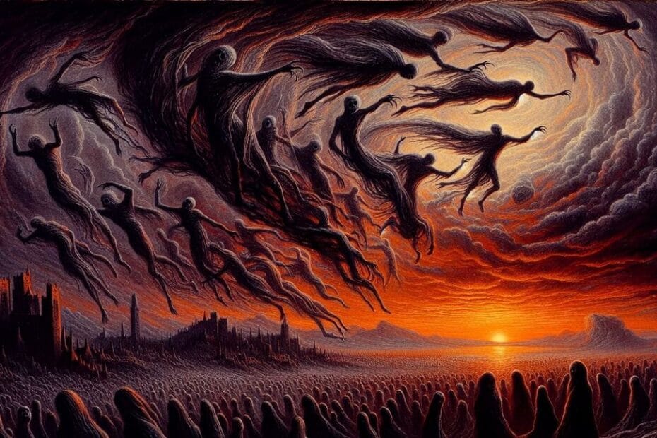 Sluagh przybywające z zachodu