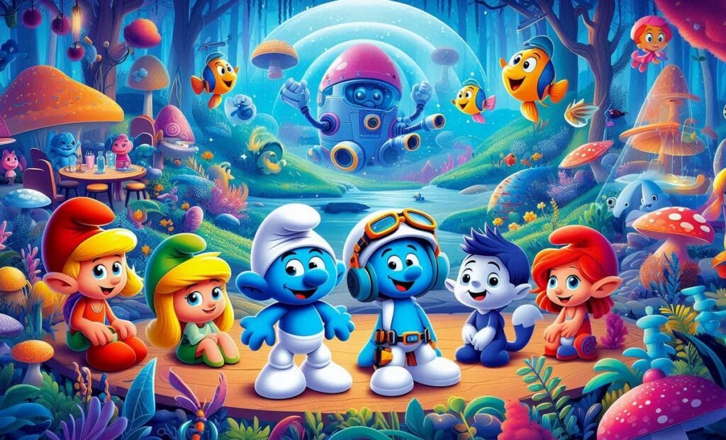 Najlepsze bajki dla dzieci - kolorowi bohaterowie bajek