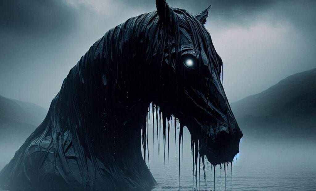 Each Uisge w jeziorze i mgle