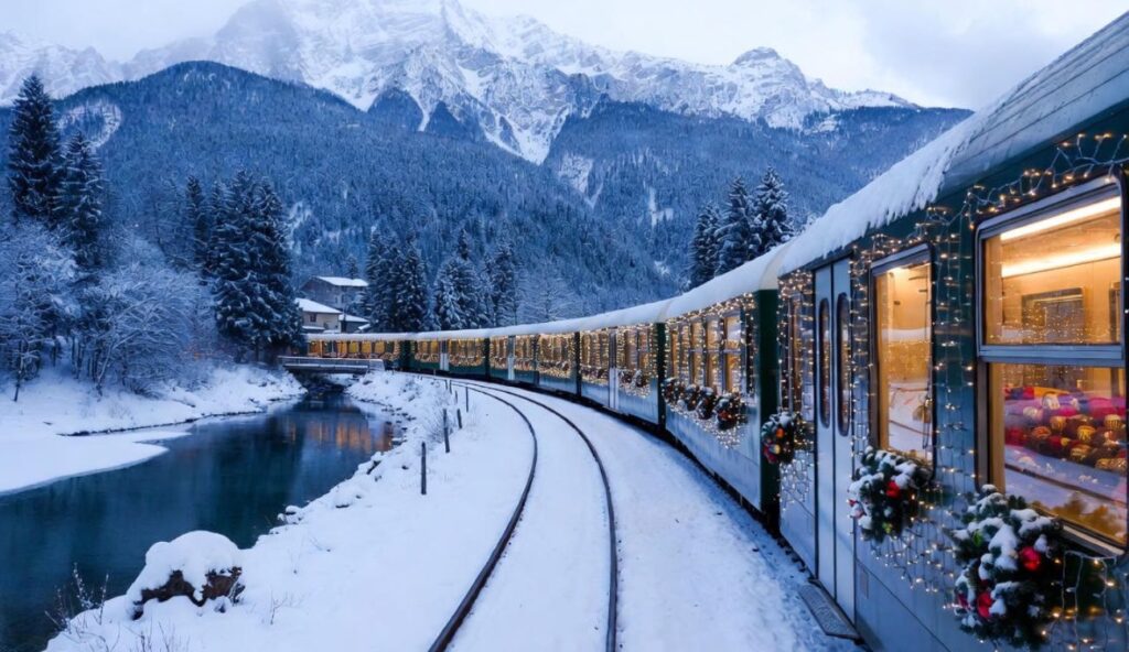 Świąteczny pociąg zabierze Cię w podróż po najpiękniejszych jarmarkach bożonarodzeniowych 2025