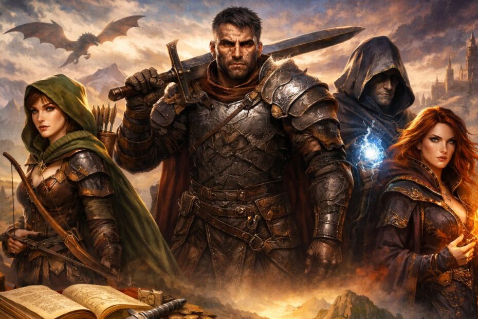 Kreacja bohatera fantasy - jak stworzyć postać?