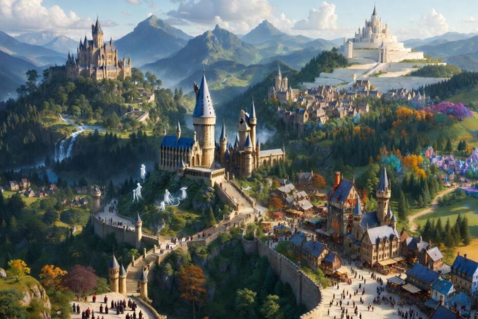 Jakie lokacje fantasy chciałbyś odwiedzić, jeśli byłoby to możliwe?