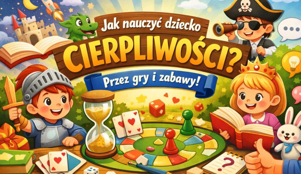 Jak nauczyć dziecko cierpliwości przez gry i zabawy?
