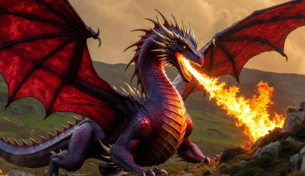 Y Ddraig Goch, czyli walijski smok w mitologii celtyckiej