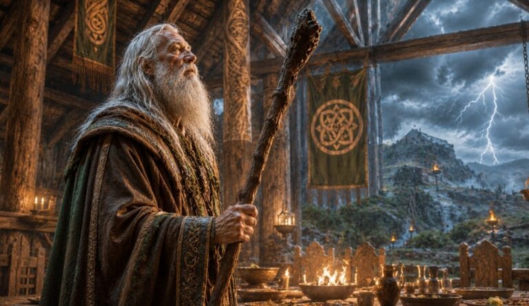 Celtycka legenda. Pieśń starego druida o końcu świata