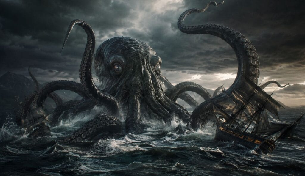 Kraken w mitologii nordyckiej. Jak wygląda ta przerażająca bestia?