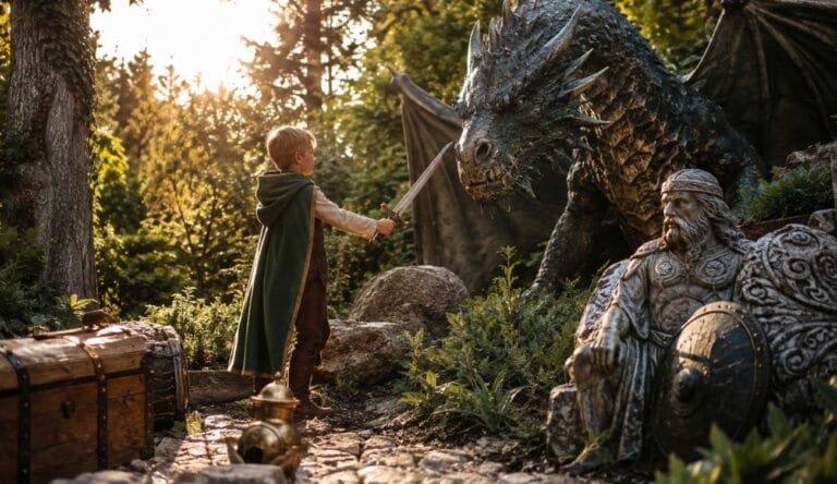 Zabawa outdoor fantasy. Jak bawić się z dzieckiem na dworze?